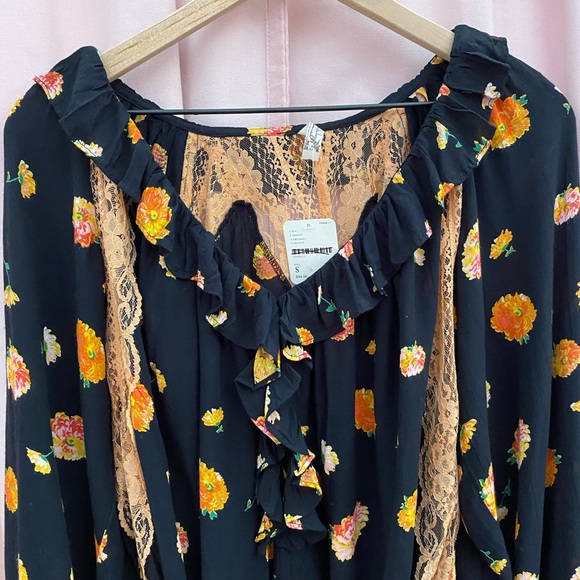 ⚠️Gone Today⚠️ Free People Floral Print Bodysuit - Picture 11 of 15